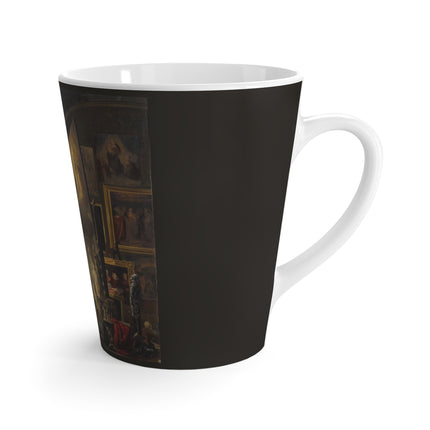Raphael and his Muse in the Atelier by Vincenzo Abbati Latte Mug