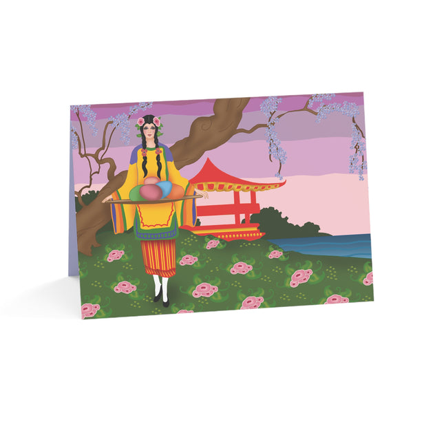 Elegance and Blooms Greeting Cards (1, 10, 30, and 50pcs)