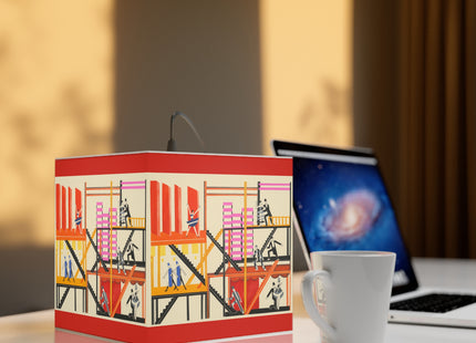 Maquettes de Théatre 4 by Alexandra Exter Light Cube Lamp