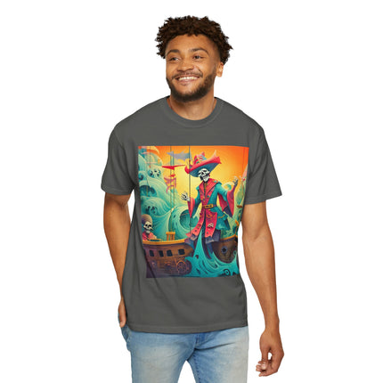 Skeleton Crew of the Misty Seas Unisex Garment-Dyed T-shirt