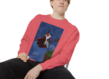 The Enchanted Witch Unisex Garment-Dyed Sweatshirt