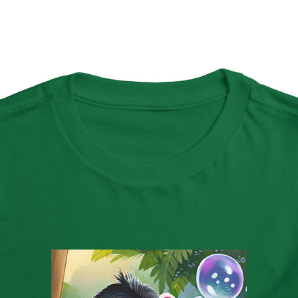 Bubble Magic in the Jungle Toddler Short Sleeve Tee