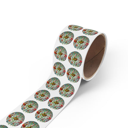 Christmas Ballet of the Absurd Round Sticker Label Rolls