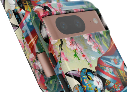 Cyberpunk Geisha Phone Cases