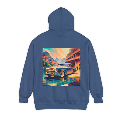 1953 Buick Roadmaster Unisex Garment-Dyed Hoodie