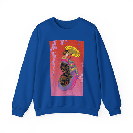 Enchanting Geisha Unisex Heavy Blend™ Crewneck Sweatshirt