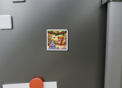 Naughty or Nice Kitten Christmas Die-Cut Magnets (5 Sizes)