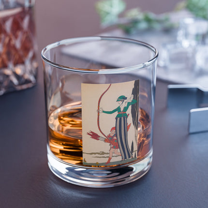 L'Arc Rouge by George Barbier Rocks Glass, 10oz
