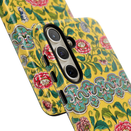 Chinese Floral Illustration by Owen Jones Phone Cases