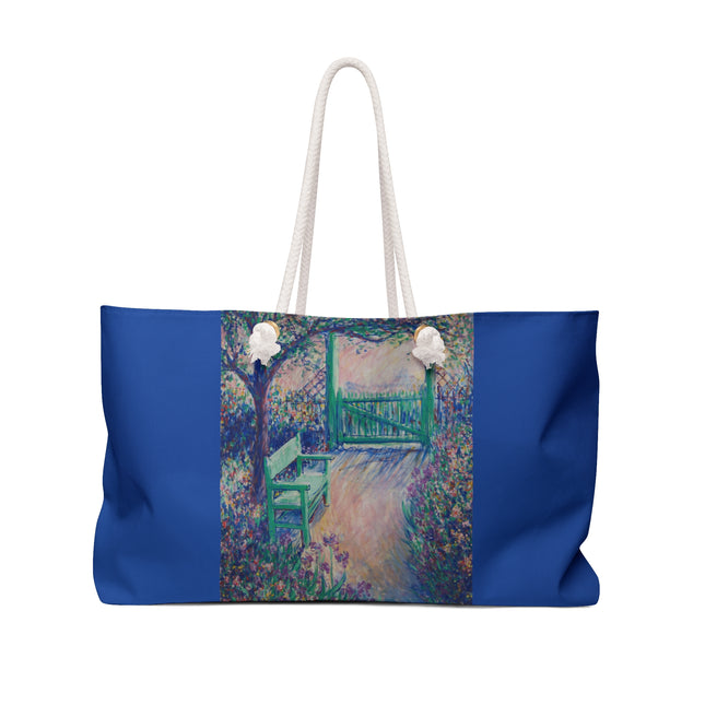 The Artist’s Garden (The Green Chair) by Theodore Earl Butler Weekender Bag