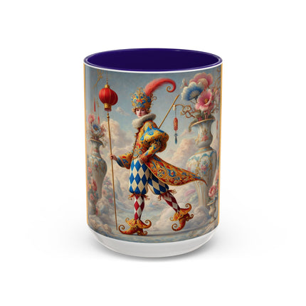 The Ornamental Jester Colorful Mugs (11oz, 15oz)