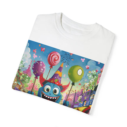 Monster Parade Madness Unisex Garment-Dyed T-shirt