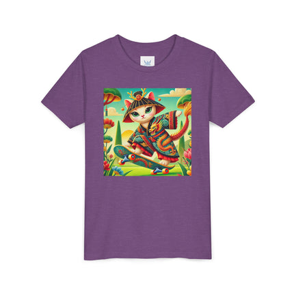 Dragon Dance on Wheels Youth Short Sleeve Tee