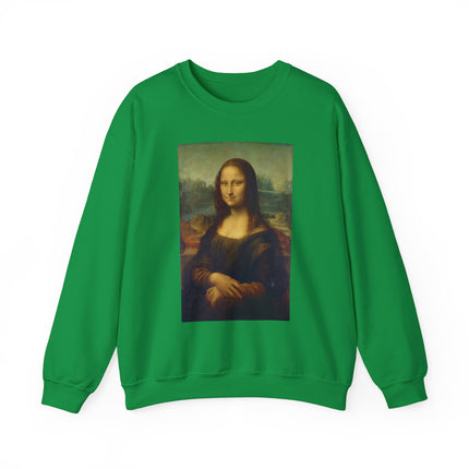 Mona Lisa by Leonardo da Vinci Unisex Heavy Blend™ Crewneck Sweatshirt