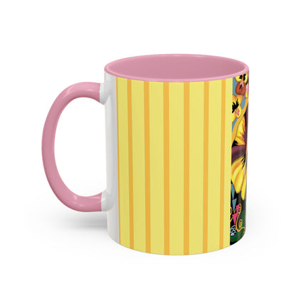 Enchanted Pansy Elegance Colorful Mugs (11oz, 15oz)