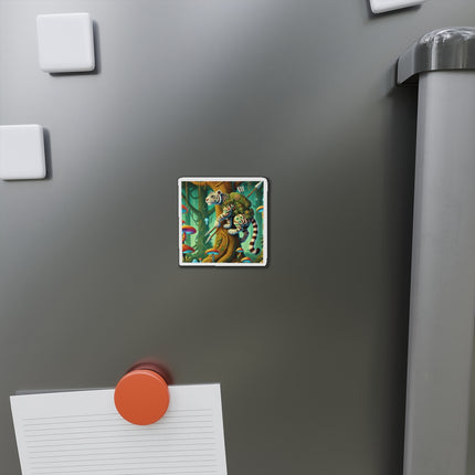 Silent Stripes Die-Cut Magnets (5 Sizes)