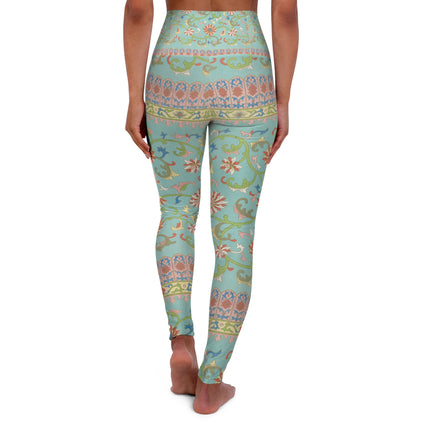 Chinese Ornament by Owen Jones High Waisted Yoga Leggings (AOP)
