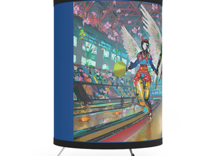 Samurai Robot Angels Tripod Lamp