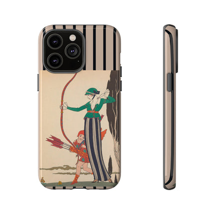 L'Arc Rouge by George Barbier Phone Cases