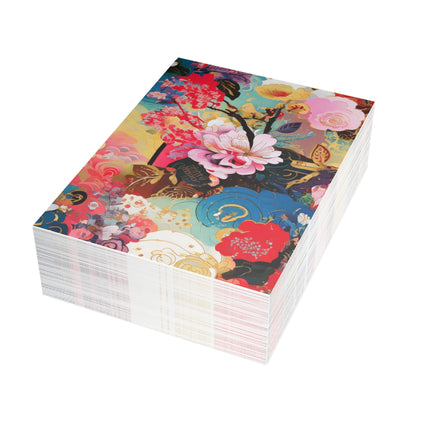 Ethereal Irises Postcard Bundles (envelopes included) - Bundles of 10, 30, 50 Pieces