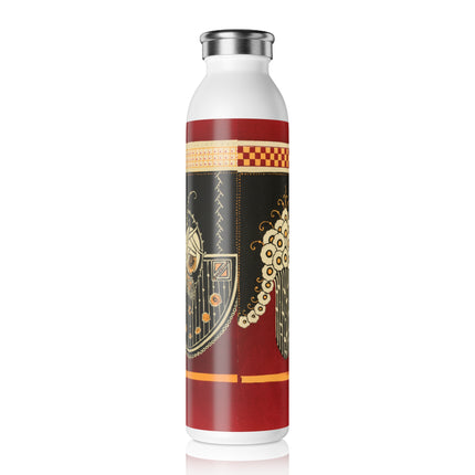 La décoration moderne dans le textile Pl. 3 by Gaston Charlet Slim Water Bottle