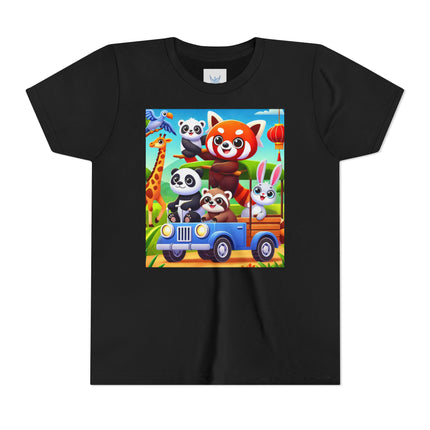 Safari Friends on the Move Youth Short Sleeve Tee