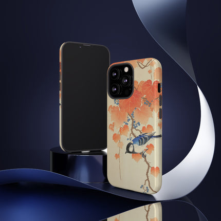 Japanese Bird and Branch by Ohara Koson Phone Cases