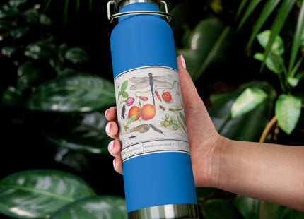 Natural History Ensemble, No. 7 by Anselmus Boëtius de Boodt Copper Vacuum Insulated Bottle, 22oz