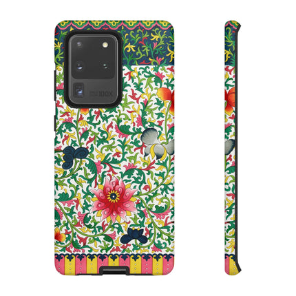 Colorful Floral Pattern by Owen Jones Phone Cases