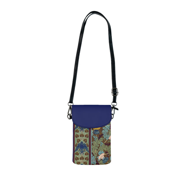 Crows, Cicadas and Thistles by Maurice Pillard Verneuil Small Cell Phone Wallet