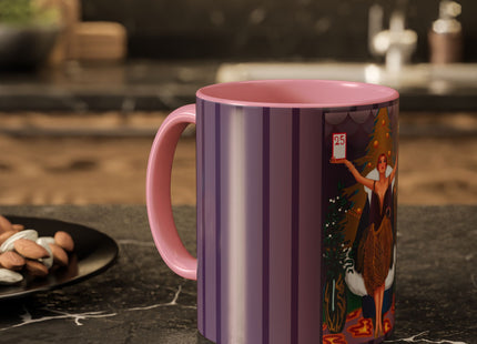 Countdown to Christmas Elegance Colorful Mugs (11oz, 15oz)