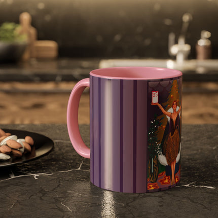 Countdown to Christmas Elegance Colorful Mugs (11oz, 15oz)