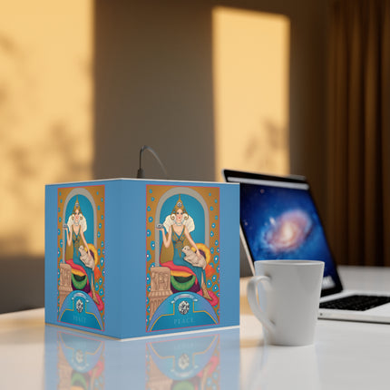 April & Diamond Zodiac Light Cube Lamp