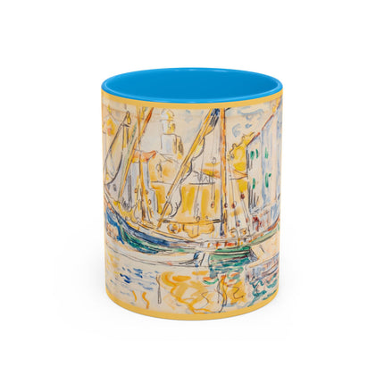 Saint-Tropez by Paul Signac Colorful Mugs (11oz, 15oz)