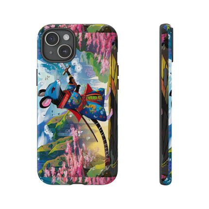 Cyber Samurai Rat Phone Cases