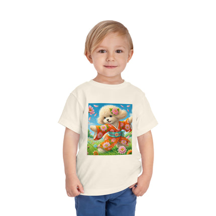 Chrysanthemum Meadow Play Toddler Short Sleeve Tee