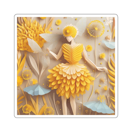 Dandelion Fairy Kiss-Cut Stickers (4 Sizes)