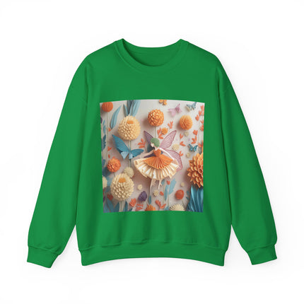 Dahlia Fairy Unisex Heavy Blend™ Crewneck Sweatshirt