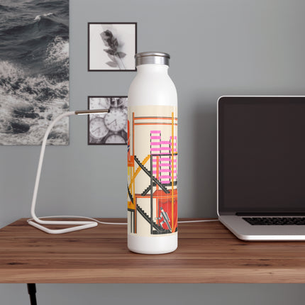 Maquettes de Théatre 4 by Alexandra Exter Slim Water Bottle
