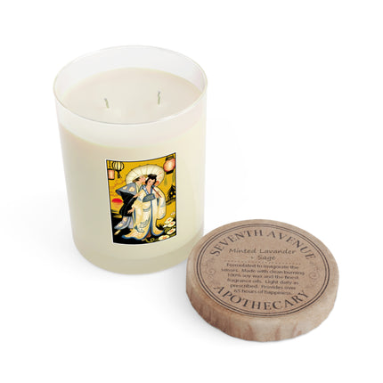 Golden Embrace Scented Candle - Full Glass, 11oz