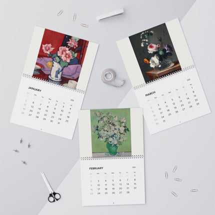 Botanical Symphony: A Captivating Collection of Floral Masterpieces Wall Calendars (2025)
