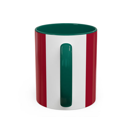 Butterfly Empress of the Crimson Pavilion Colorful Mug (11oz, 15oz) – Art Deco Beauty, Butterfly Elegance & Ornamental Style