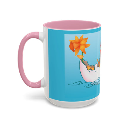 A Rooster's Seafaring Adventure Colorful Mugs, 11oz