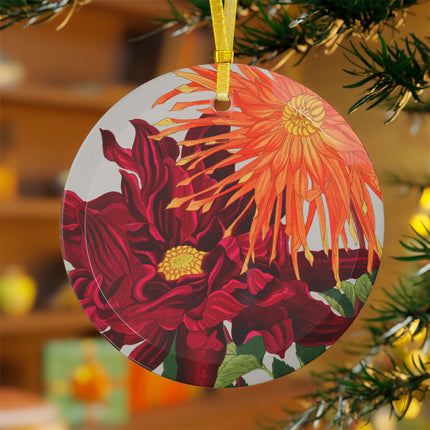 Dahlia by Tanigami Kônan Glass Ornament