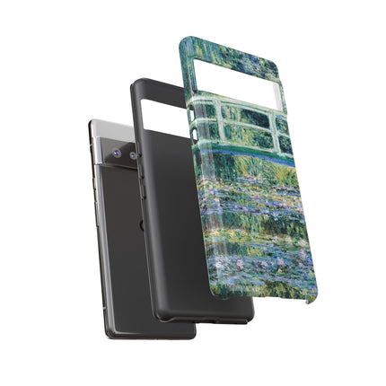 Water Lilies and Japanese Bridge by Claude Monet Phone Cases