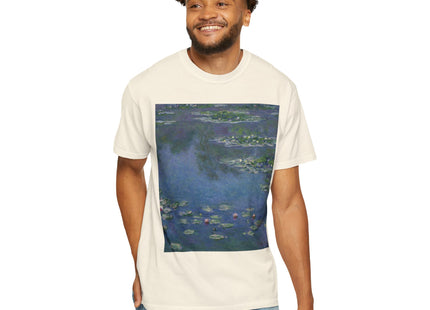 Water Lilies by Claude Monet Unisex Garment-Dyed T-shirt