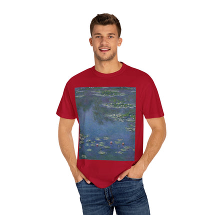 Water Lilies by Claude Monet Unisex Garment-Dyed T-shirt