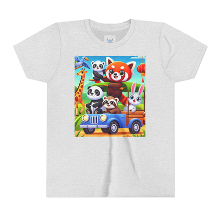 Safari Friends on the Move Youth Short Sleeve Tee