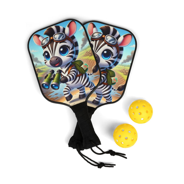 Zebra Lookout Pickleball Kit – Safari Scout & Adventurous Stripes