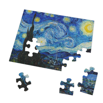 The Starry Night by Vincent Van Gogh Puzzle (30, 110, 252, 500-Piece)